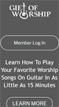 Mobile Screenshot of giftofworship.com